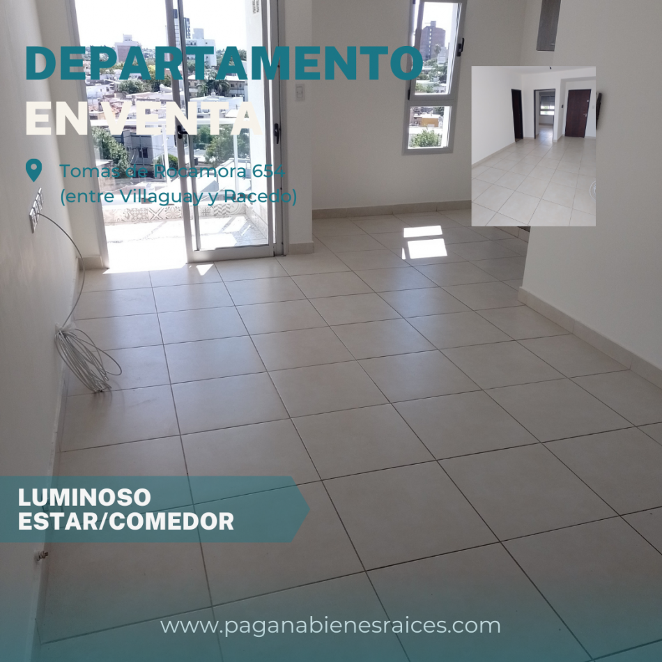 Departamento en venta 1 dormitorio (apto credito)