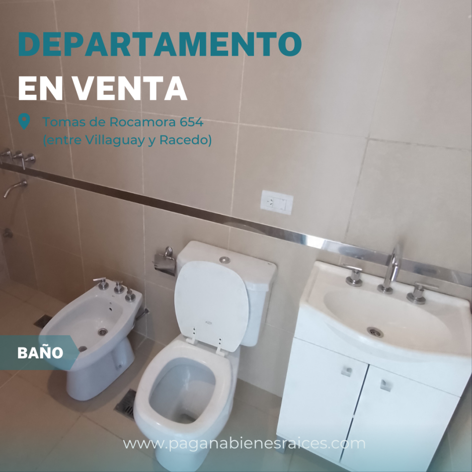 Departamento en venta 1 dormitorio (apto credito)