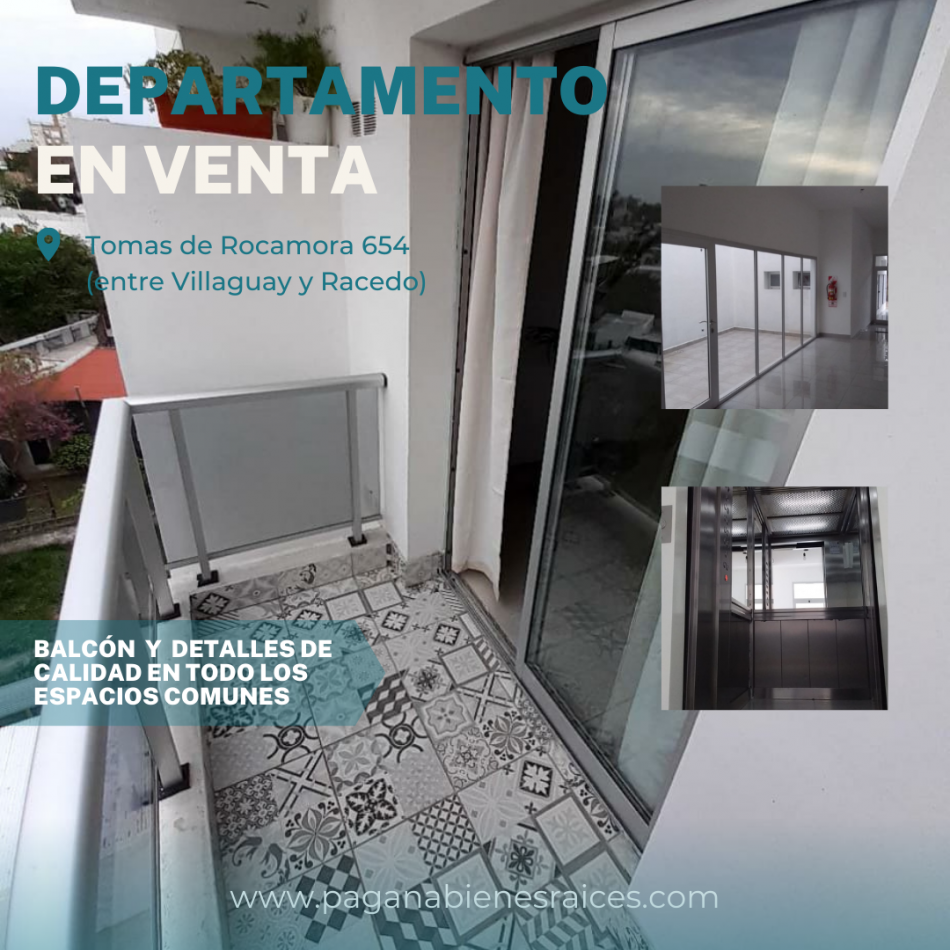 Departamento en venta 1 dormitorio (apto credito)