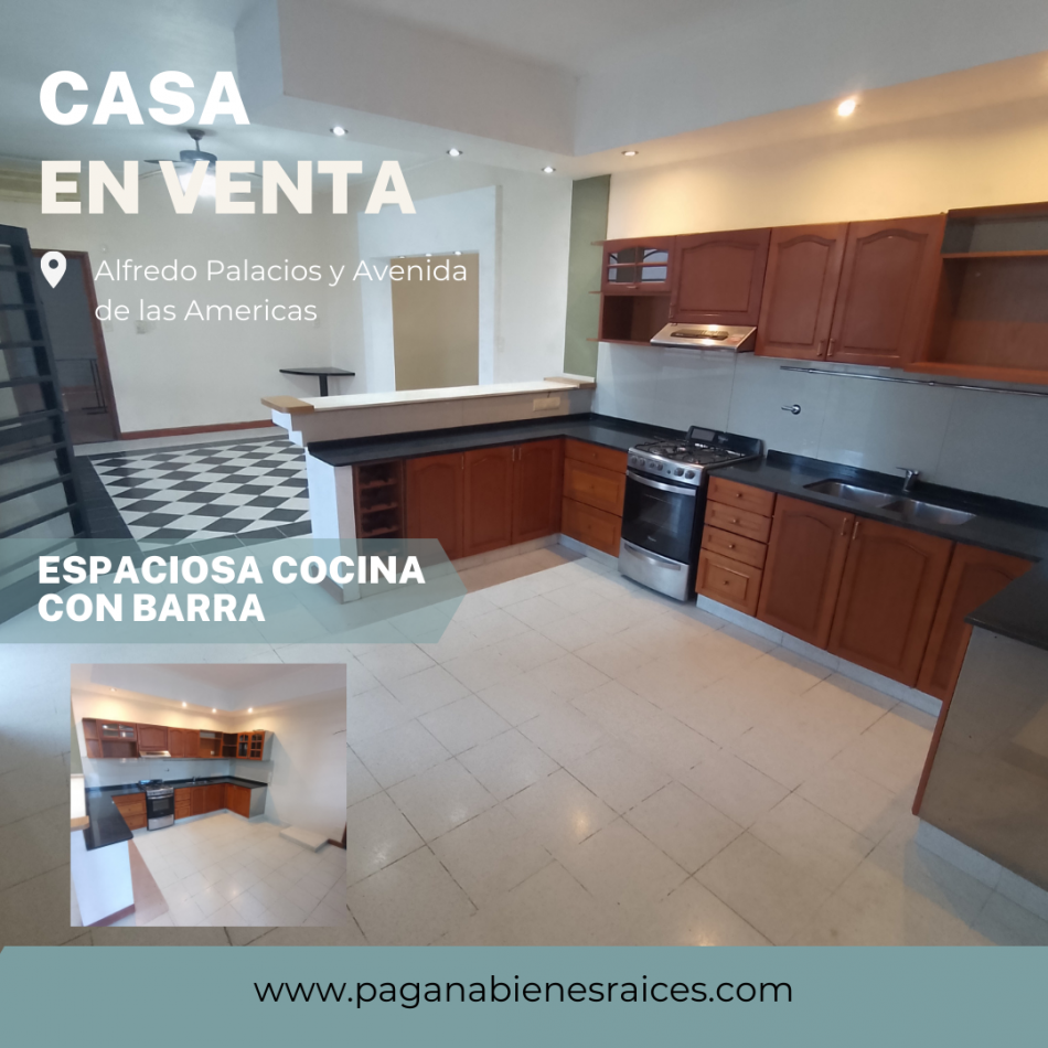 Imponente casa con pileta en venta