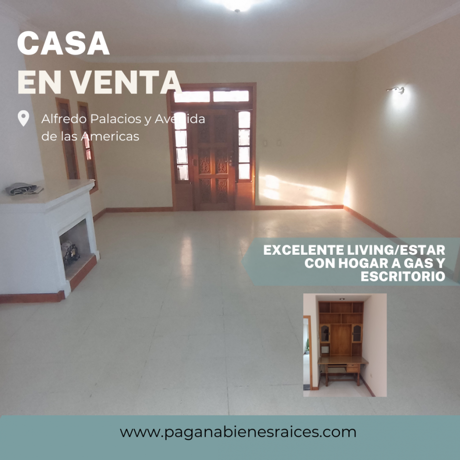 Imponente casa con pileta en venta