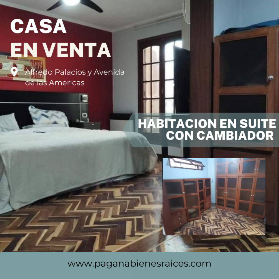 Imponente casa con pileta en venta