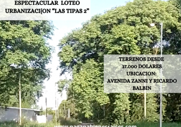 TERRENO EN VENTA!!!